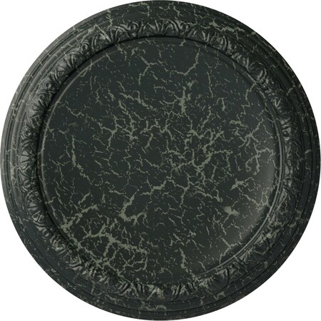 Carlsbad Ceiling Medallion (Canopies up to 14 1/4"), 19 1/2"OD x 1 3/4"P, Painted Turtle Crackle
